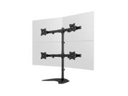 Multibrackets M Deskstand Basic Quad Monitor Stand for 15"–27" Monitors | 7350073733347