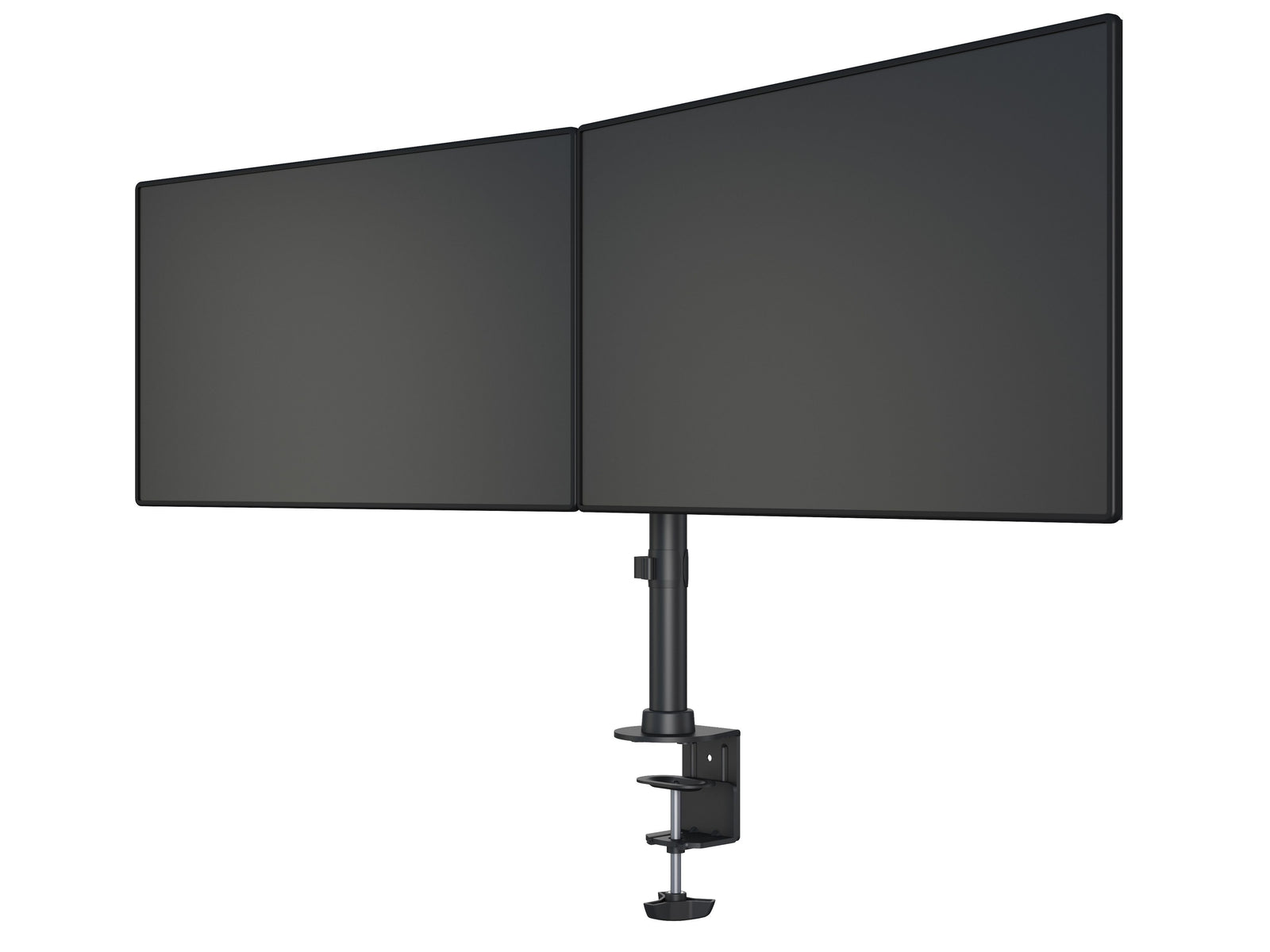 Multibrackets M Desktopmount Basic Dual Monitor Mount for 15"–27" Monitors | 7350073733309