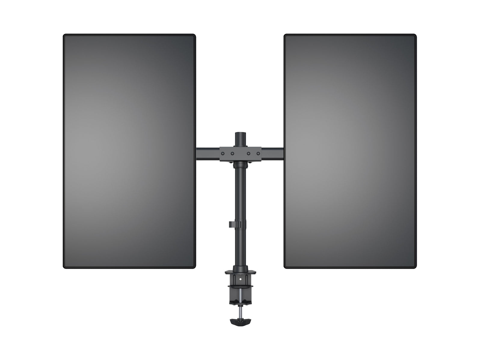 Multibrackets M Desktopmount Basic Dual Monitor Mount for 15"–27" Monitors | 7350073733309