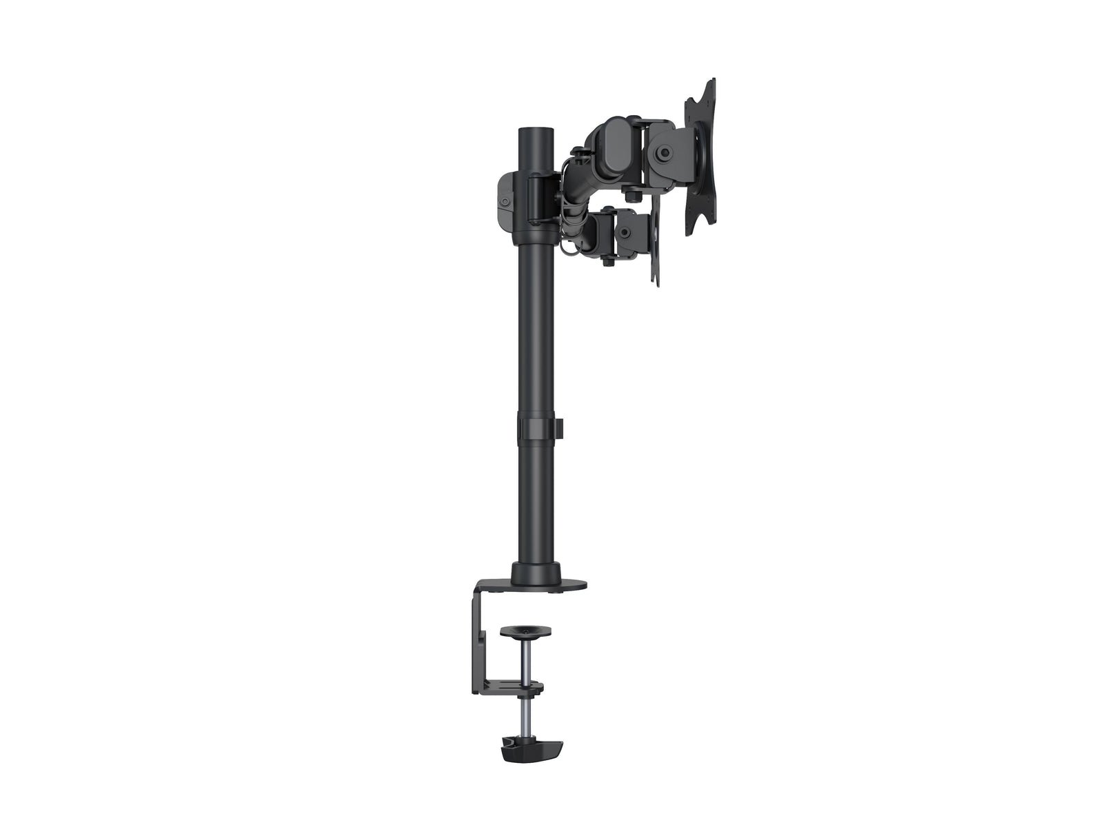 Multibrackets M Desktopmount Basic Dual Monitor Mount for 15"–27" Monitors | 7350073733309
