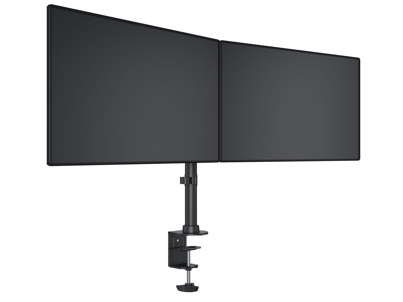 Multibrackets M Desktopmount Basic Dual Monitor Mount for 15"–27" Monitors | 7350073733309