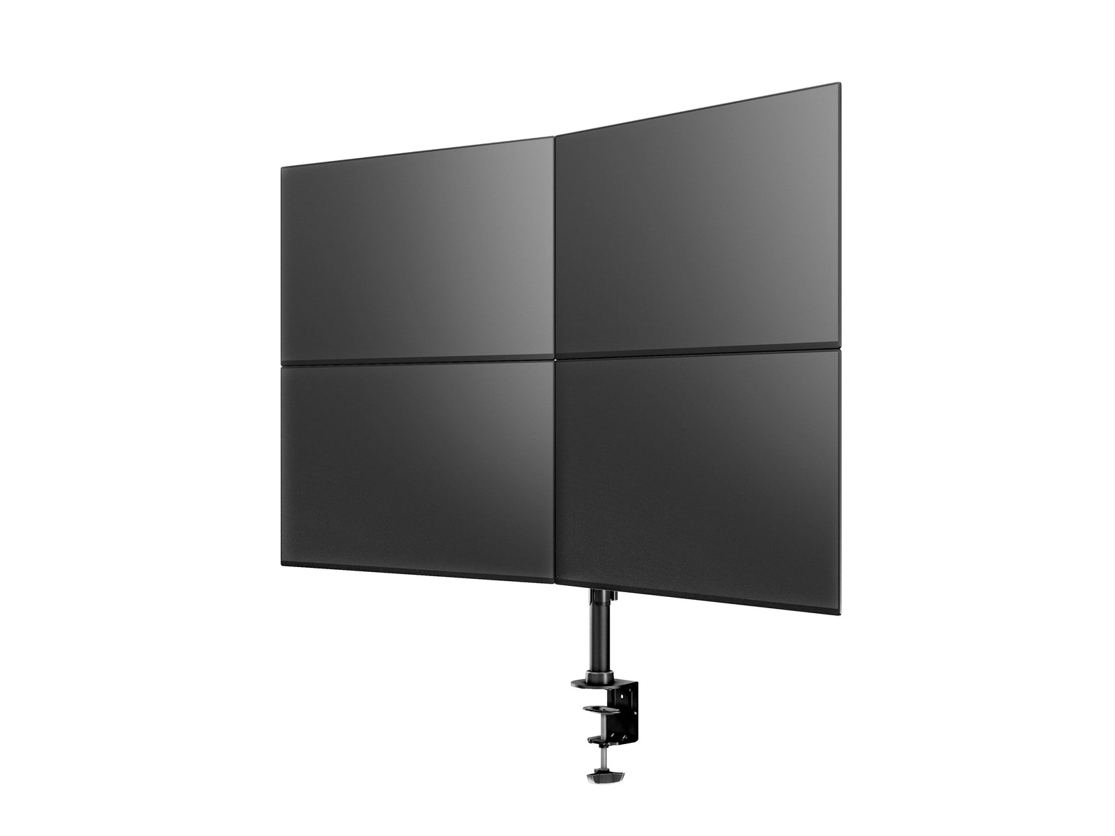 Multibrackets M Desktopmount Basic Quad Monitor Mount for 15"–27" Monitors | 7350073733316