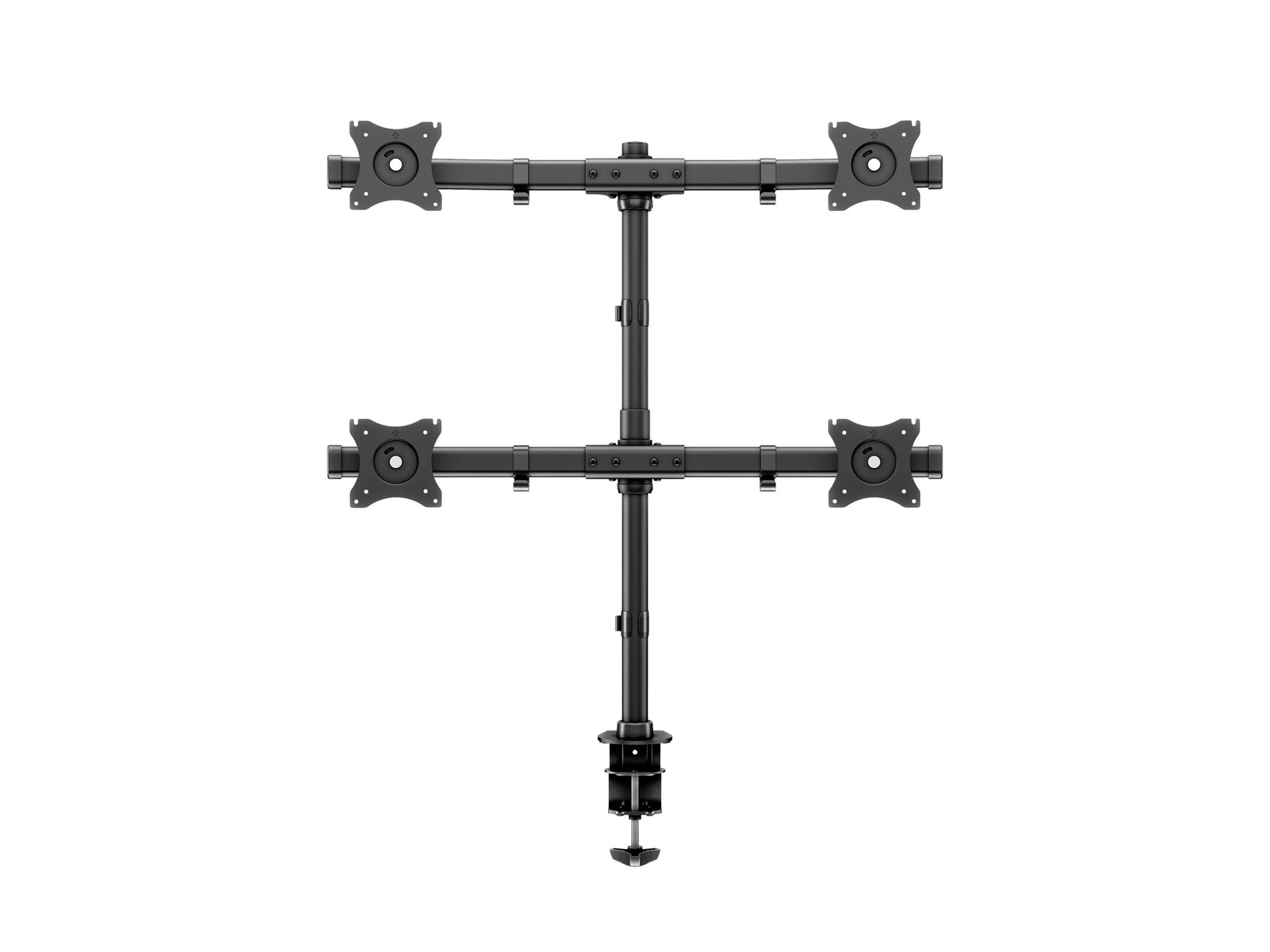 Multibrackets M Desktopmount Basic Quad Monitor Mount for 15"–27" Monitors | 7350073733316