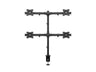 Multibrackets M Desktopmount Basic Quad Monitor Mount for 15"–27" Monitors | 7350073733316