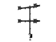 Multibrackets M Desktopmount Basic Quad Monitor Mount for 15"–27" Monitors | 7350073733316