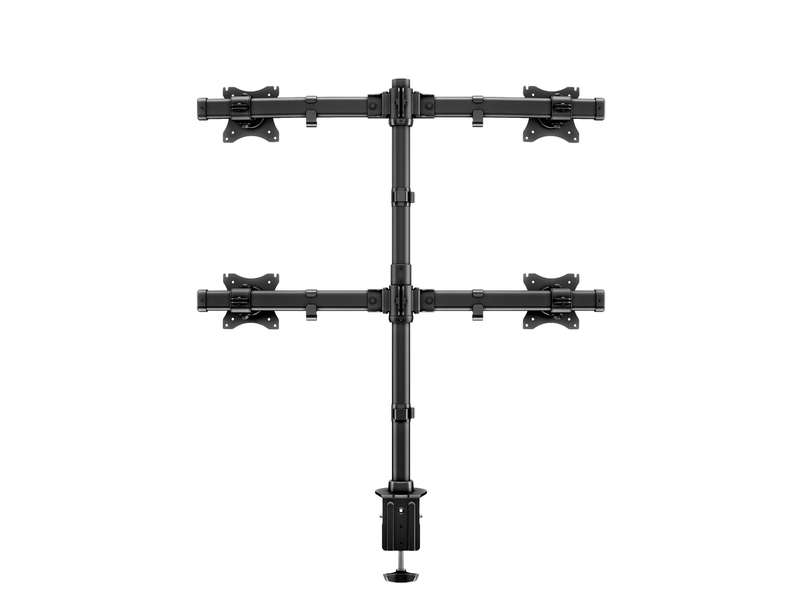Multibrackets M Desktopmount Basic Quad Monitor Mount for 15"–27" Monitors | 7350073733316