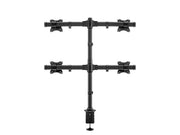 Multibrackets M Desktopmount Basic Quad Monitor Mount for 15"–27" Monitors | 7350073733316