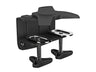 Multibrackets M Desktopmount Heavy Duty Double Desk Clamp for 6 Monitors | 7350022735019