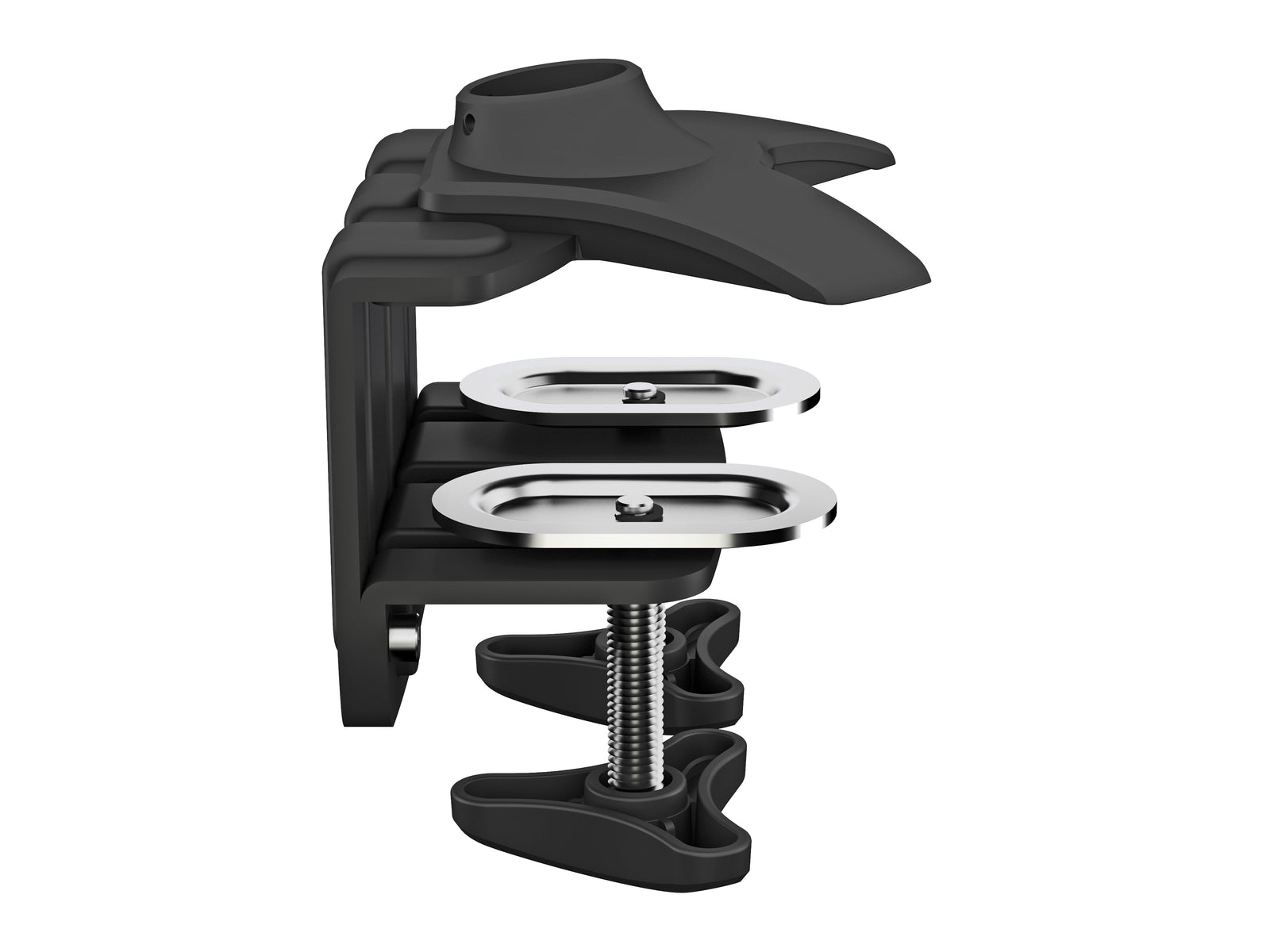 Multibrackets M Desktopmount Heavy Duty Double Desk Clamp for 6 Monitors | 7350022735019 Mount Accessories Multibrackets