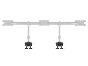 Multibrackets M Desktopmount Heavy Duty Double Desk Clamp for 6 Monitors | 7350022735019 Mount Accessories Multibrackets