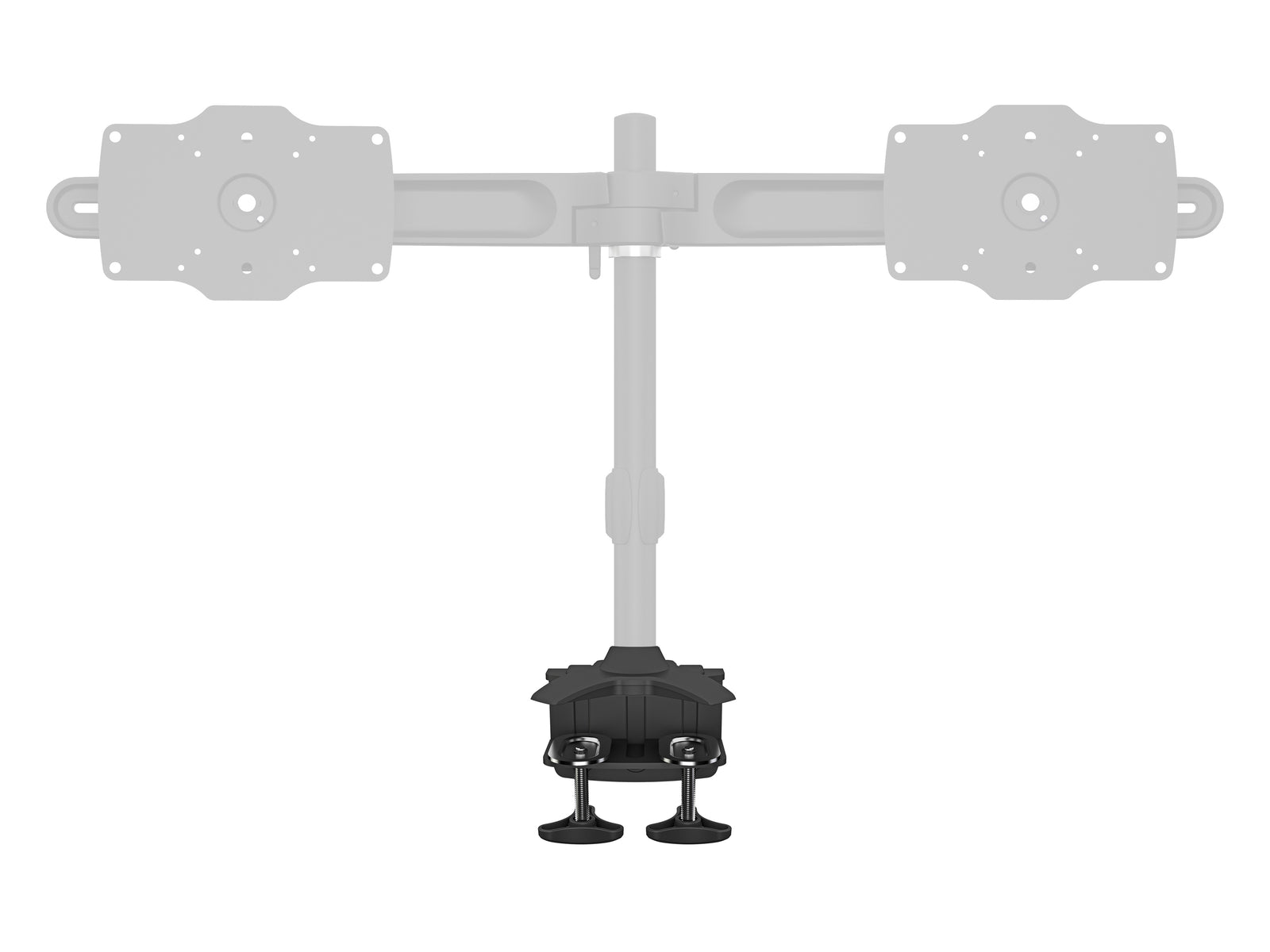 Multibrackets M Desktopmount Heavy Duty Double Desk Clamp for 6 Monitors | 7350022735019 Mount Accessories Multibrackets