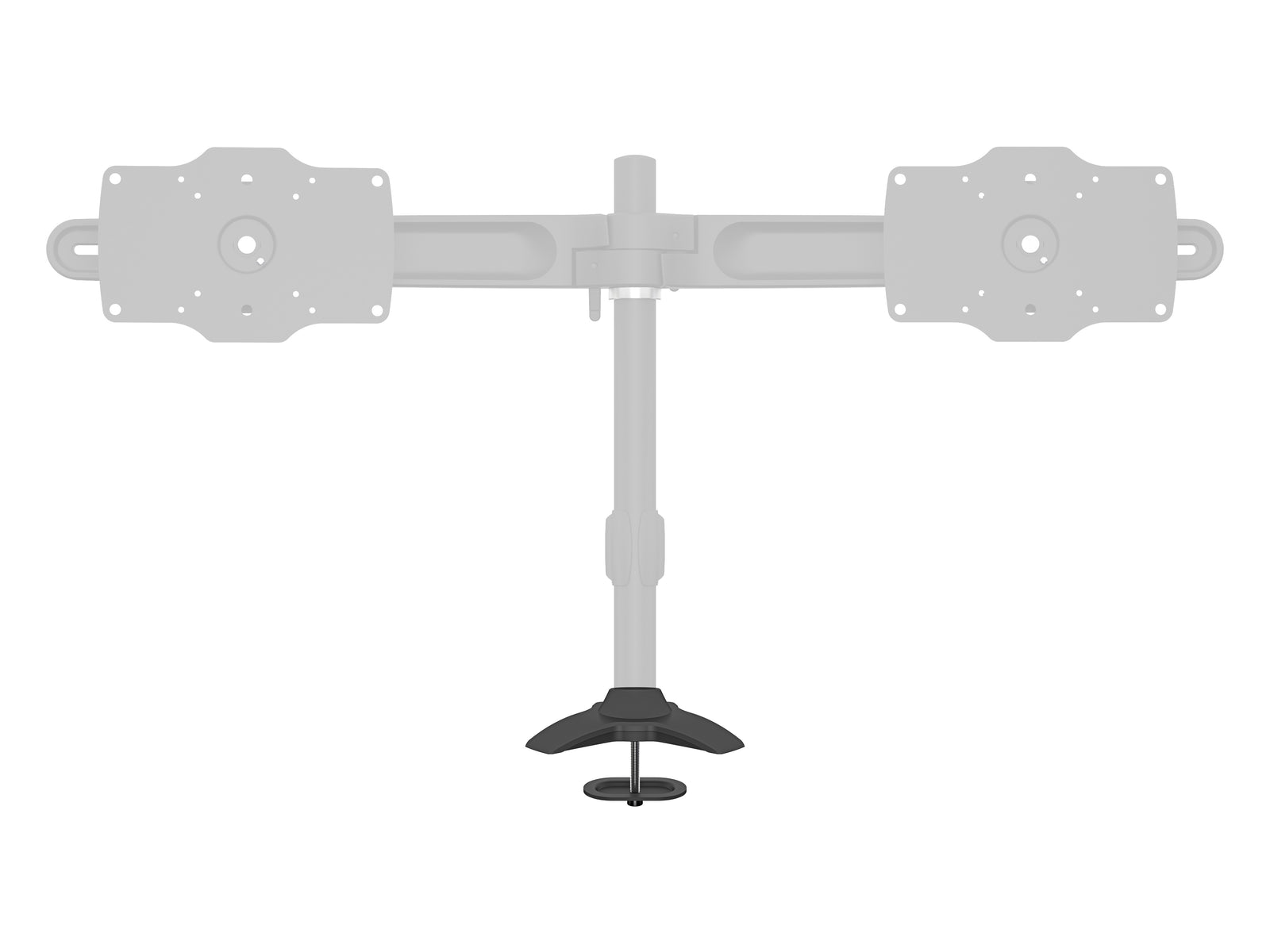 Multibrackets M Desktopmount Heavy Duty Grommet Base for Up to 6 Monitors | 7350022737433 Mount Accessories Multibrackets
