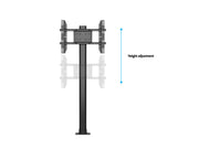 Multibrackets M Display Stand 180 Single Black Floor Mount for 24"–65" Screens | 7350073732401