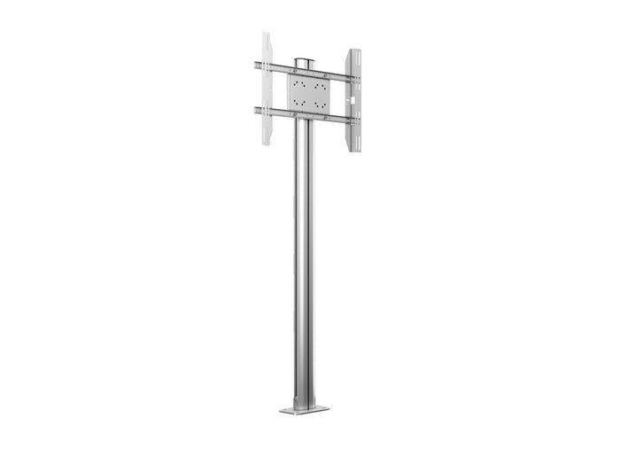 Multibrackets M Display Stand 180 Single Silver Floor Mount for 24"–65" Screens | 7350073732395 Floor Stand Multibrackets