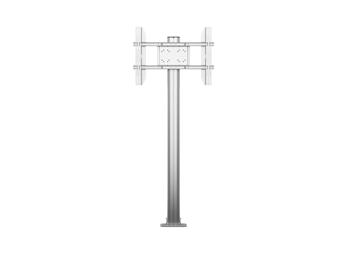 Multibrackets M Display Stand 180 Single Silver Floor Mount for 24"–65" Screens | 7350073732395