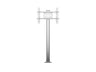 Multibrackets M Display Stand 180 Single Silver Floor Mount for 24"–65" Screens | 7350073732395