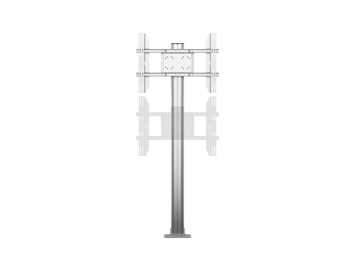 Multibrackets M Display Stand 180 Single Silver Floor Mount for 24"–65" Screens | 7350073732395