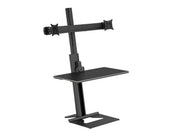 Multibrackets M Easy Stand Dual Monitor Mount for Screens up to 30" - Black | 7350073733187 Mount Accessories Multibrackets