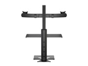 Multibrackets M Easy Stand Dual Monitor Mount for Screens up to 30" - Black | 7350073733187 Mount Accessories Multibrackets