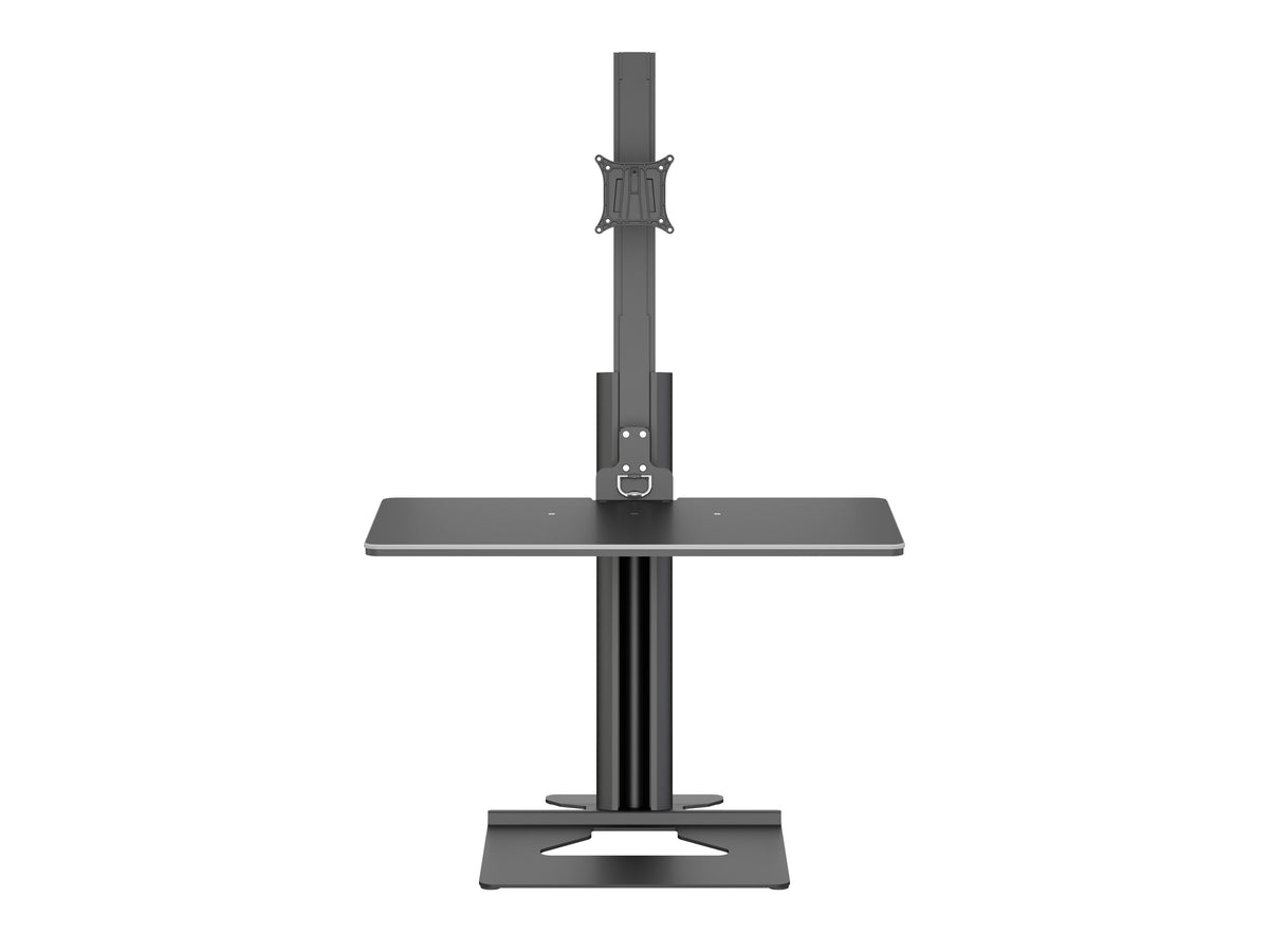 Multibrackets M Easy Stand Sit-Stand Desk Converter for Monitors up to 30" | 7350073733163 Workstation Multibrackets