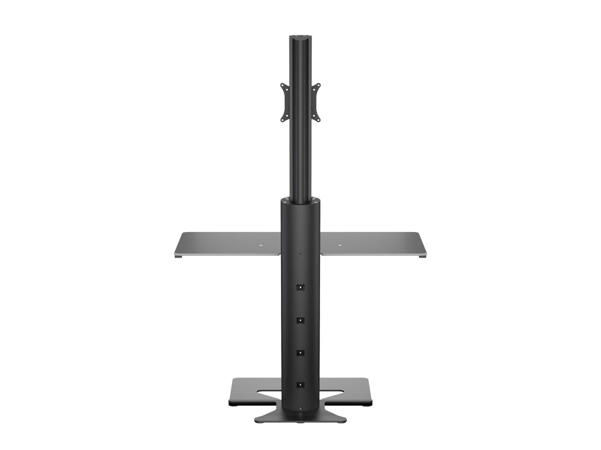 Multibrackets M Easy Stand Sit-Stand Desk Converter for Monitors up to 30" | 7350073733163 Workstation Multibrackets