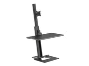 Multibrackets M Easy Stand Sit-Stand Desk Converter for Monitors up to 30" | 7350073733163 Workstation Multibrackets
