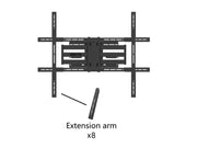 Multibrackets M Extender Kit Push HD 1200x900 for 55"–110" Screens | 7350073735501