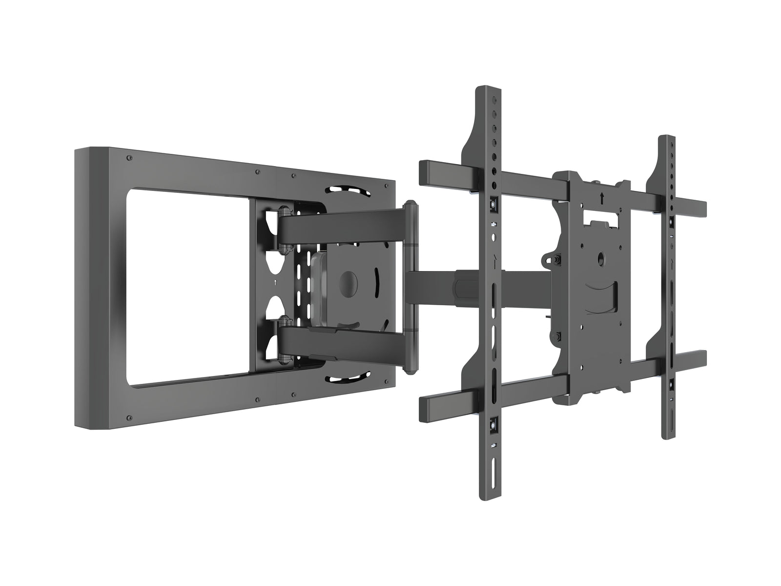 Multibrackets M Flexarm Full Motion Wall Mount with STB Enclosure for 37"–70" Screens | 7350105210198