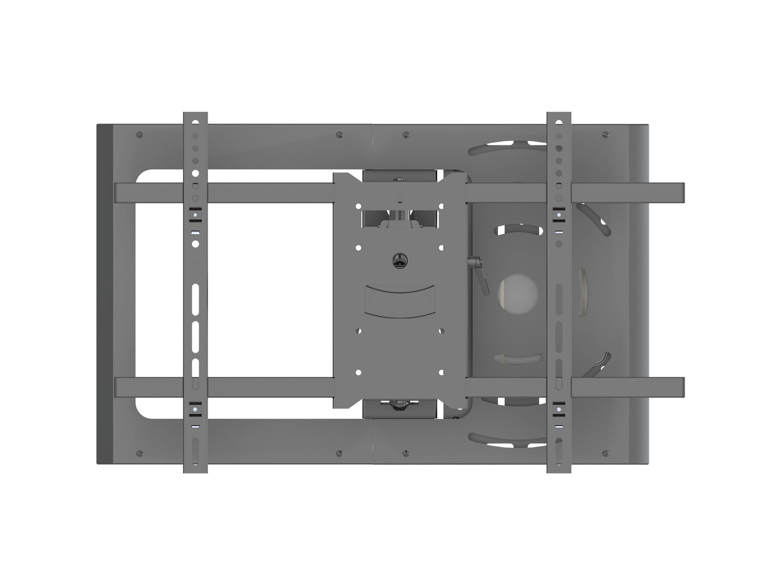 Multibrackets M Flexarm Full Motion Wall Mount with STB Enclosure for 37"–70" Screens | 7350105210198