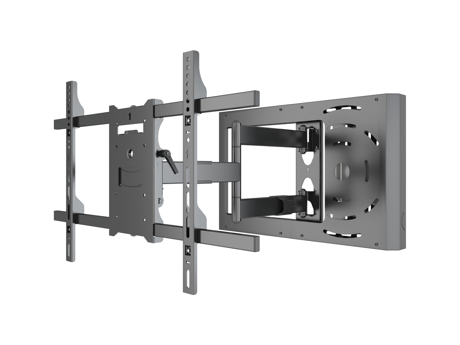 Multibrackets M Flexarm Full Motion Wall Mount with STB Enclosure for 37"–70" Screens | 7350105210198