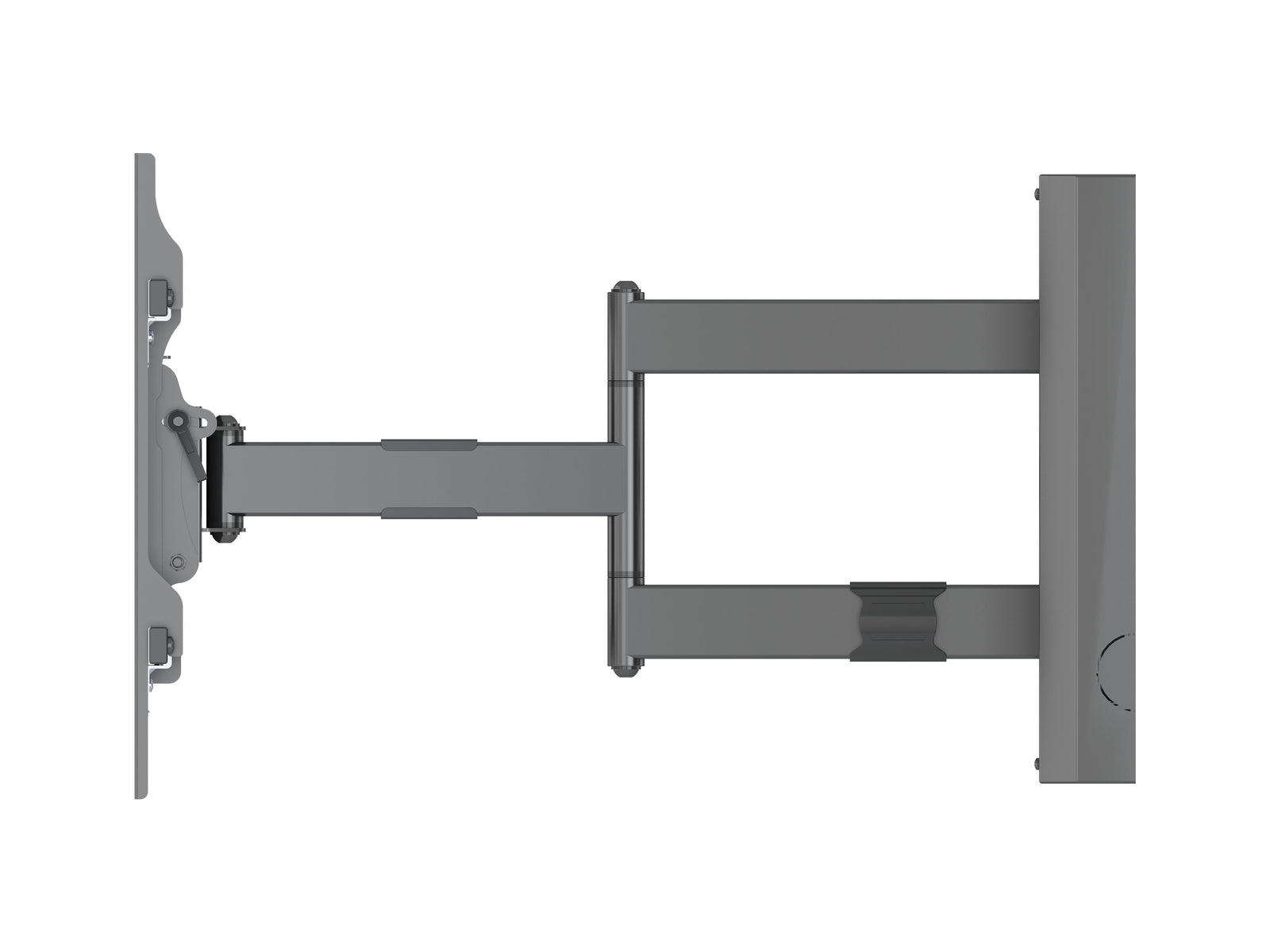 Multibrackets M Flexarm Full Motion Wall Mount with STB Enclosure for 37"–70" Screens | 7350105210198