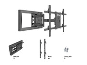 Multibrackets M Flexarm Full Motion Wall Mount with STB Enclosure for 37"–70" Screens | 7350105210198