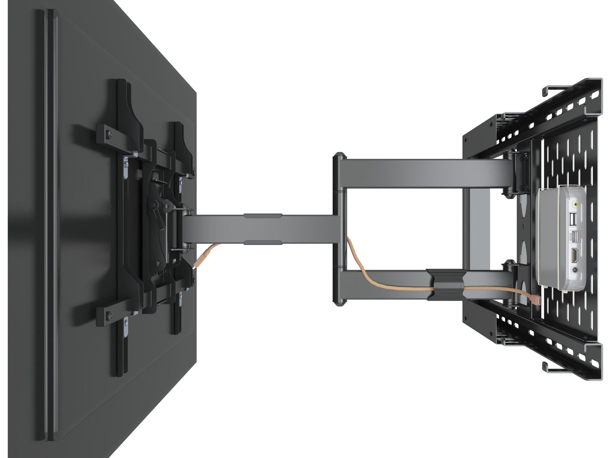 Multibrackets M Flexarm Full Motion Wall Mount with STB Enclosure for 37"–70" Screens | 7350105210198