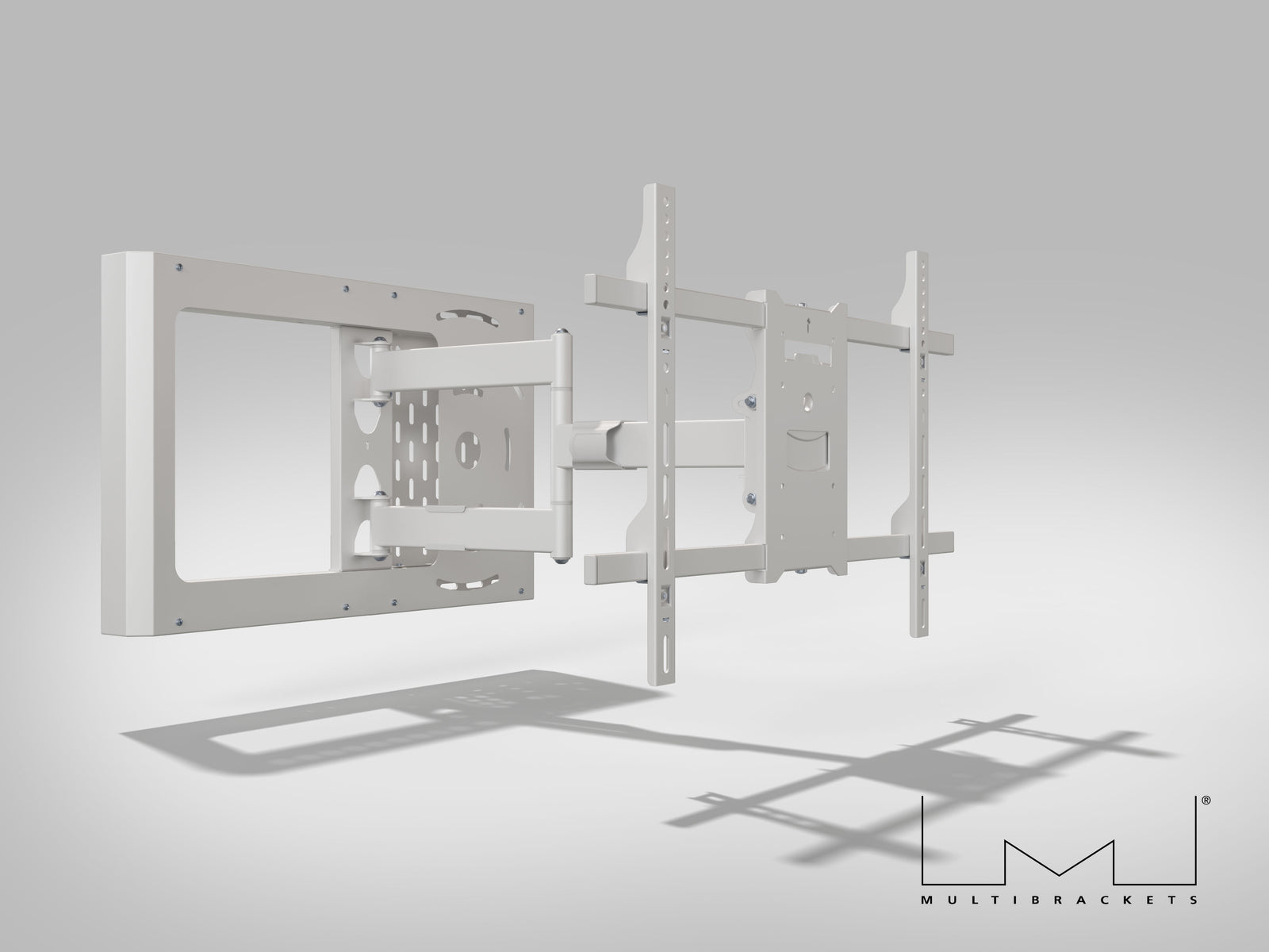Multibrackets M Flexarm Full Motion Wall Mount with STB Enclosure for 37"–70" Screens | 7350105210204