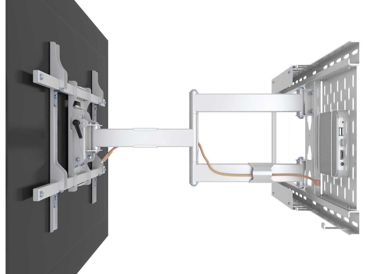 Multibrackets M Flexarm Full Motion Wall Mount with STB Enclosure for 37"–70" Screens | 7350105210204