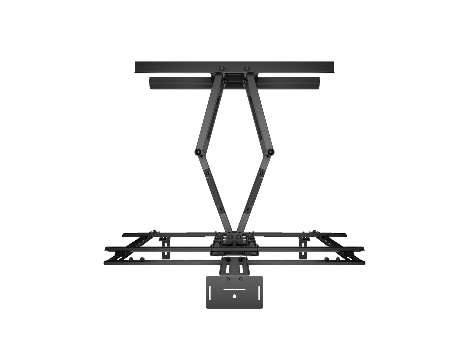 Multibrackets M Flexarm Pro Wall Mount with Soundbar & Camera Shelf 55"–85" Screens | 7350105210532