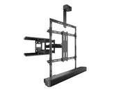 Multibrackets M Flexarm Pro Wall Mount with Soundbar & Camera Shelf 55"–85" Screens | 7350105210532