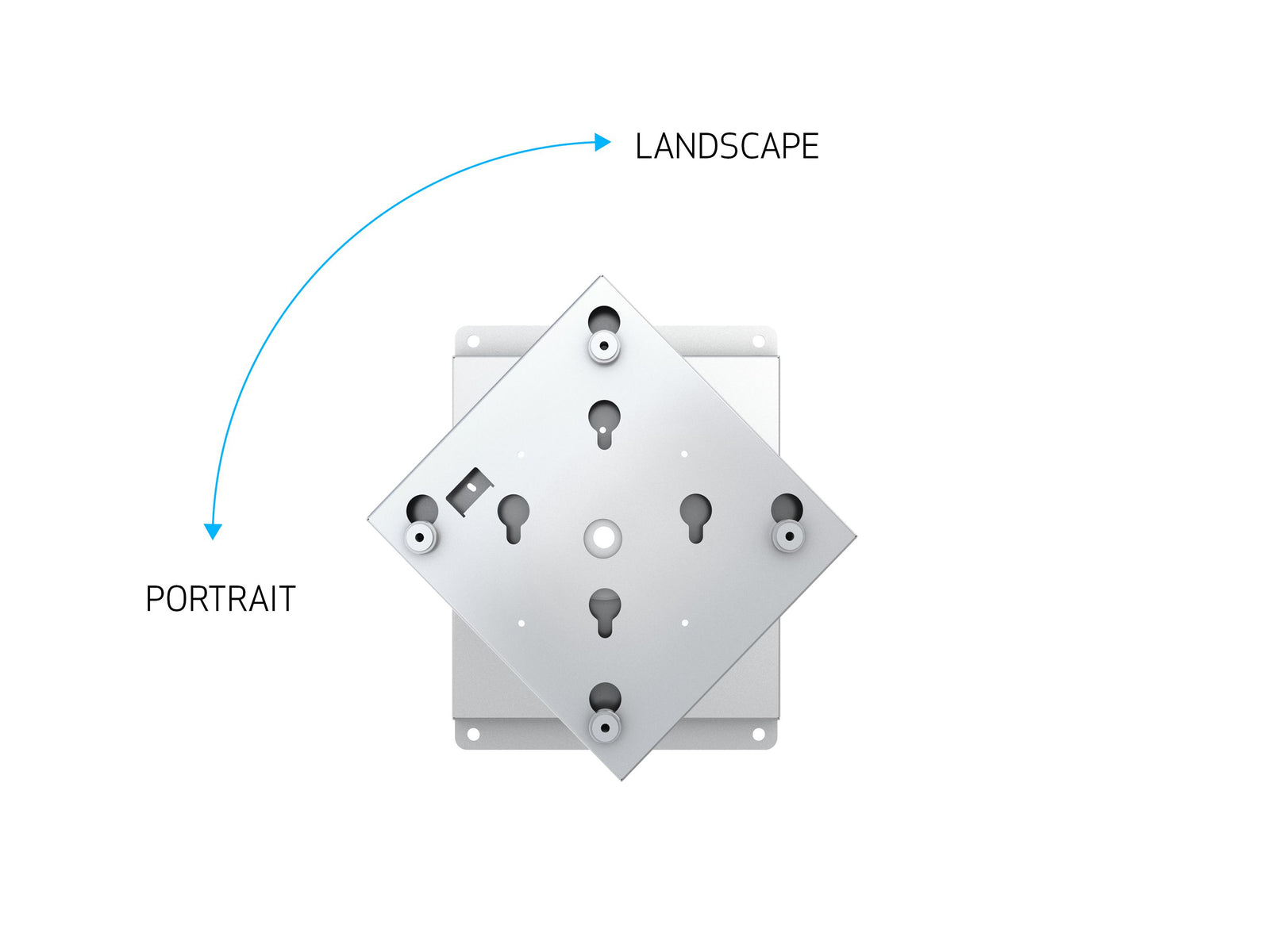 Multibrackets M Flip 100/200 Rotating Wall Mount for 24"–55" Screens | 7350073737819