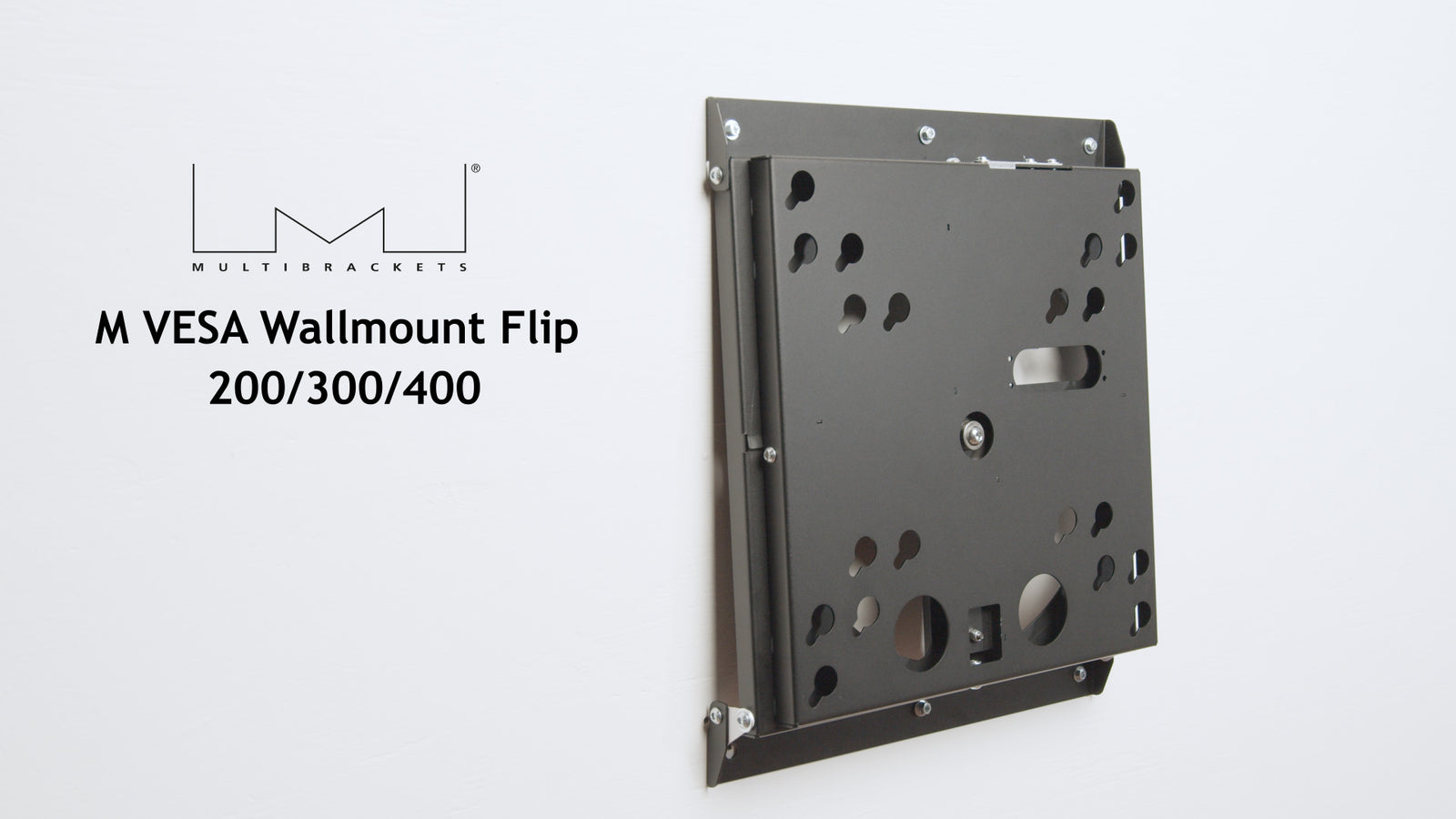 Multibrackets M Flip 200/300/400 Rotating Wall Mount for 50"–95" Screens | 7350073737802