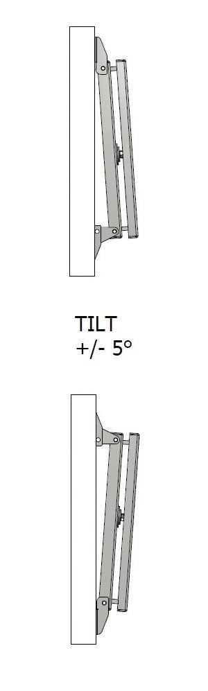 Multibrackets M Flip 200/300/400 Rotating Wall Mount for 50"–95" Screens | 7350073737802