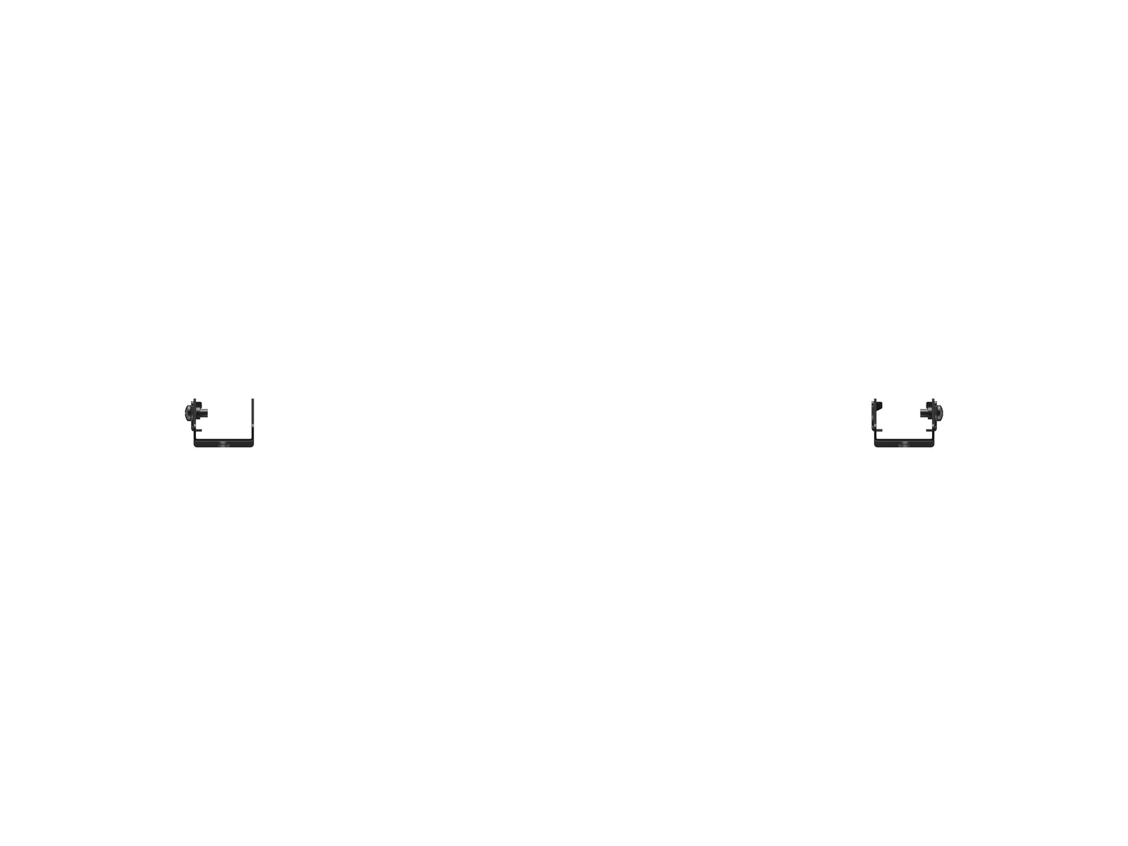 Multibrackets M Floorstand Basic Fixed Arms Black Screen Mount Brackets | 7350073731473