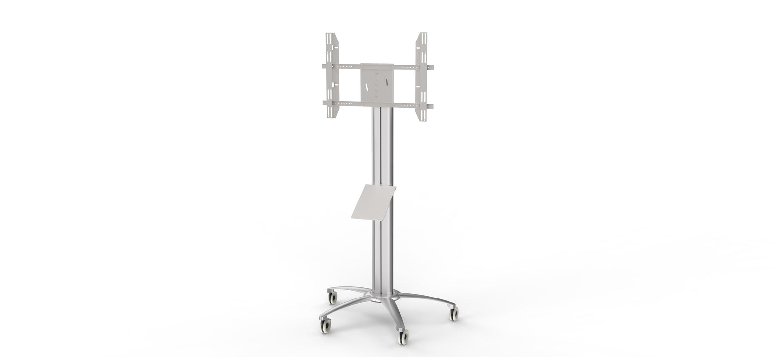 Multibrackets M Floorstand Brochure Shelf - Silver | 7350073732210