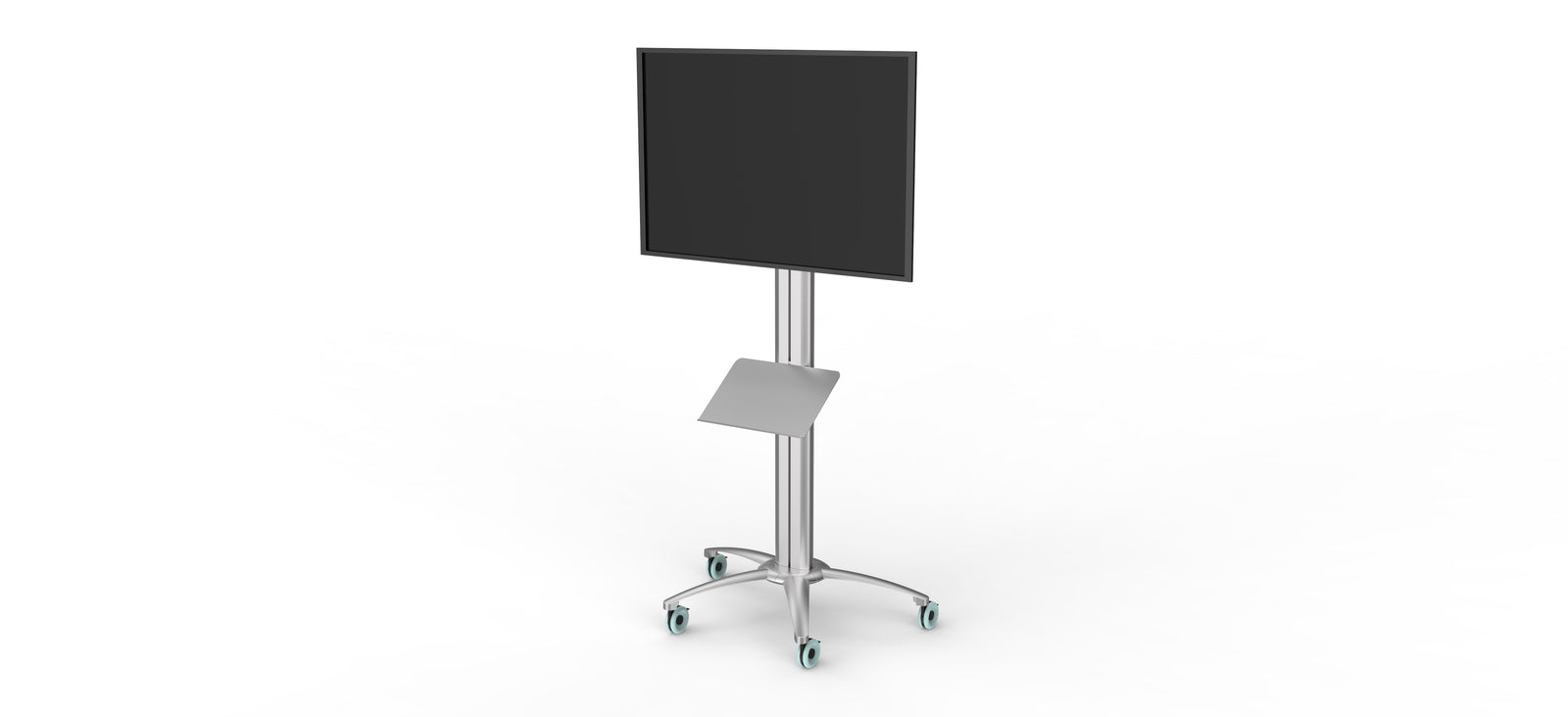 Multibrackets M Floorstand Brochure Shelf Large - Silver | 7350073732234
