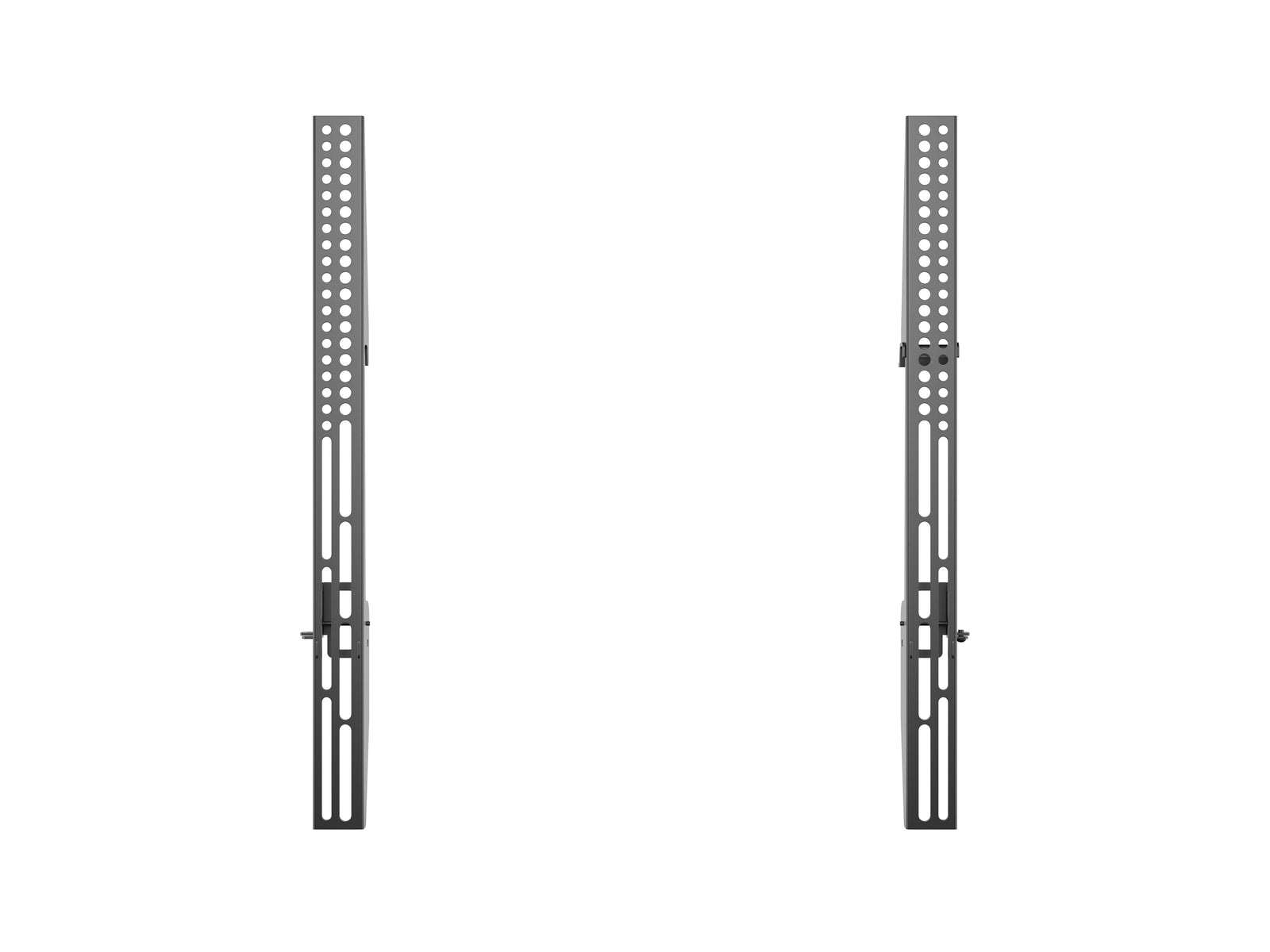 Multibrackets M Floorstand Dual Pillar 180 HD Fixed Arms Black Screen Mount Brackets | 7350073731497