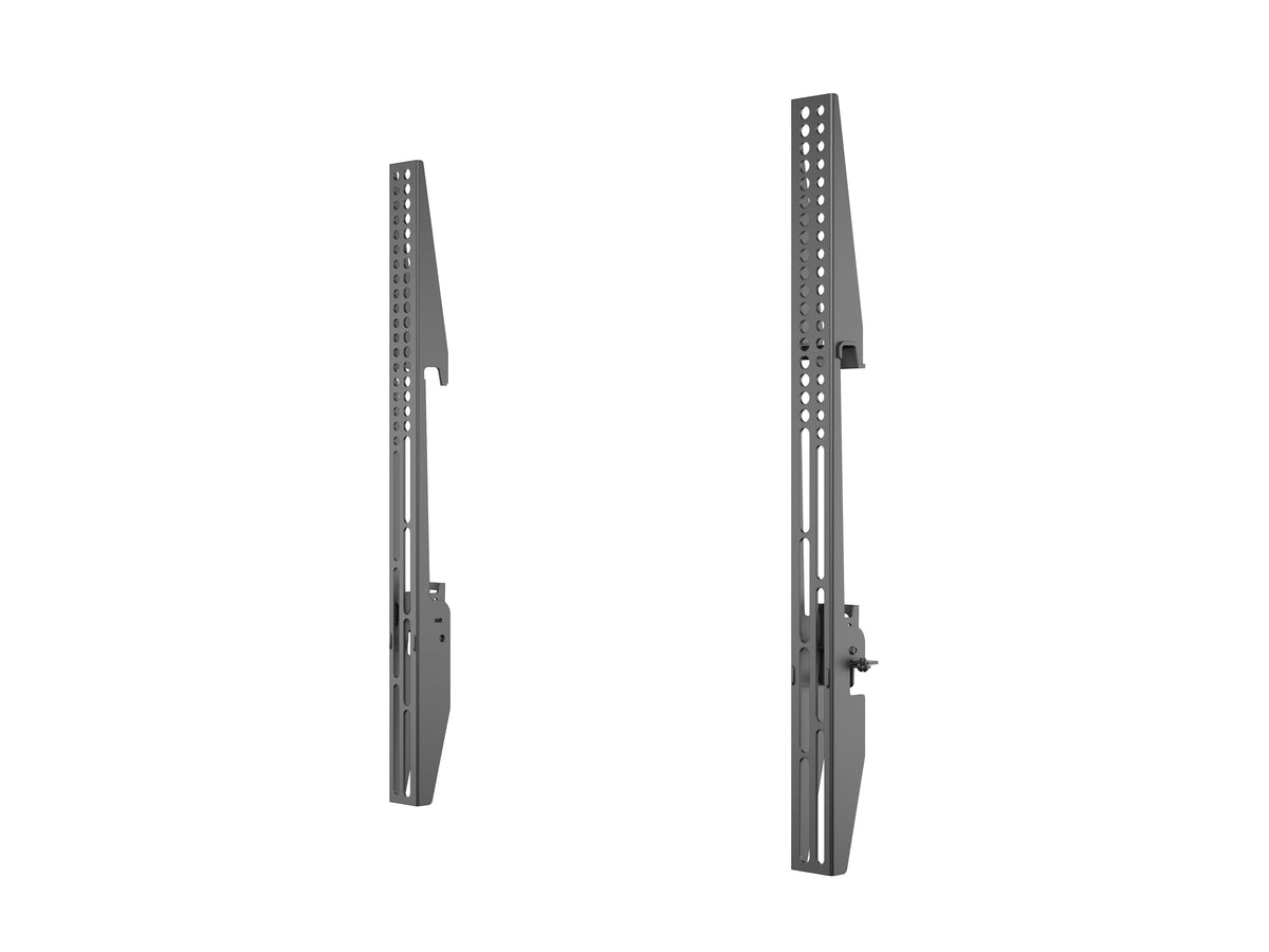Multibrackets M Floorstand Dual Pillar 180 HD Fixed Arms Black Screen Mount Brackets | 7350073731497
