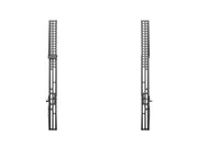 Multibrackets M Floorstand Dual Pillar 180 HD Fixed Arms Black Screen Mount Brackets | 7350073731497