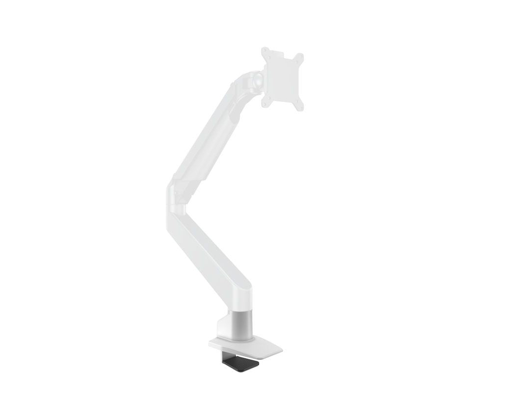 Multibrackets M Gas Lift Single Desk Clamp for Monitor Arm – White | 7350073739691 Mount Accessories Multibrackets