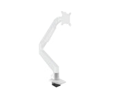 Multibrackets M Gas Lift Single Desk Clamp for Monitor Arm – White | 7350073739691 Mount Accessories Multibrackets