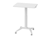 Multibrackets M Height Adjustable Mobile Workstation Basic - White | 7350105217937 Workstation Multibrackets