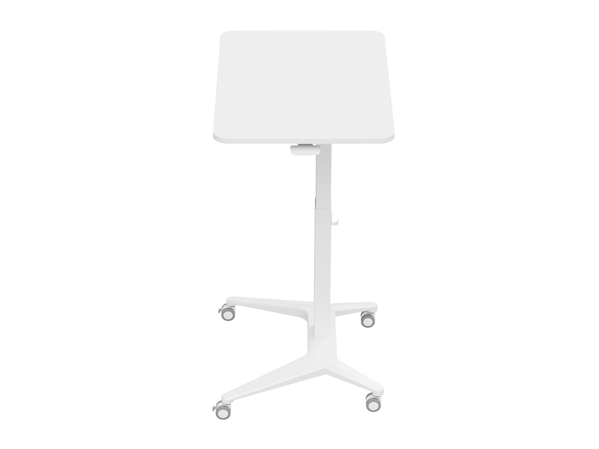 Multibrackets M Height Adjustable Mobile Workstation Basic - White | 7350105217937 Workstation Multibrackets